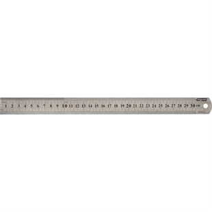 Çelik Cetvel 30 Cm 
