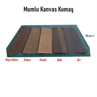 Mumlu Kanvas Kumaş