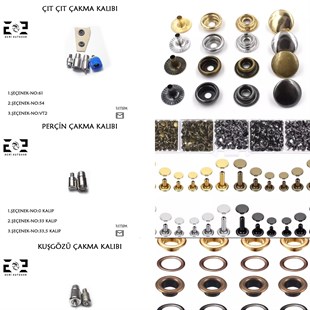 Pres Tulumba Set (Çıt Çıt-Perçin-Kuşgözü)