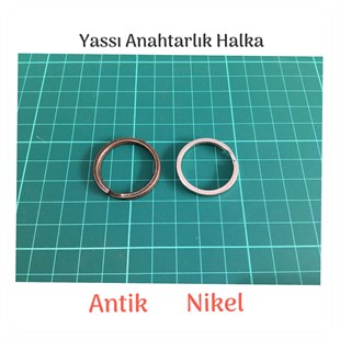 Yassı Halka-Anahtarlık