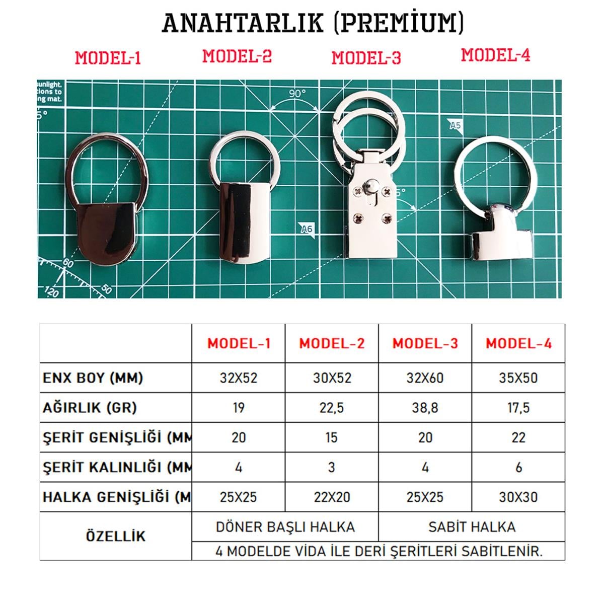 Anahtarlık (Perimum) | derimalzeme.comAnahtarlık (Premium)