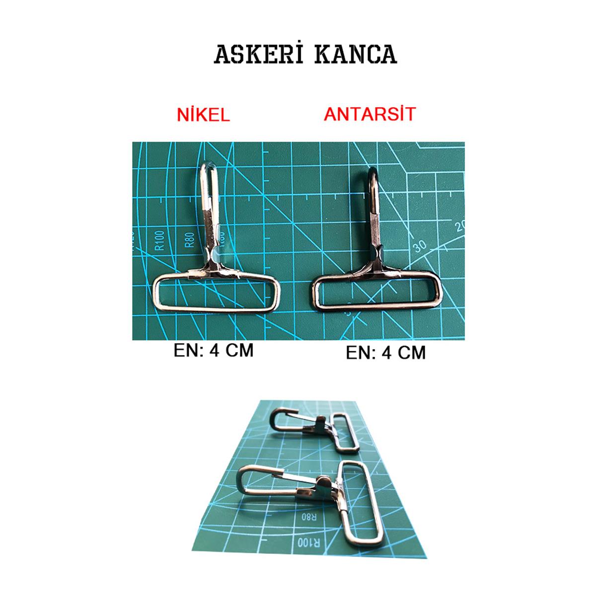 Askeri Kanca | derimalzeme.comAskeri Kanca 4 cm