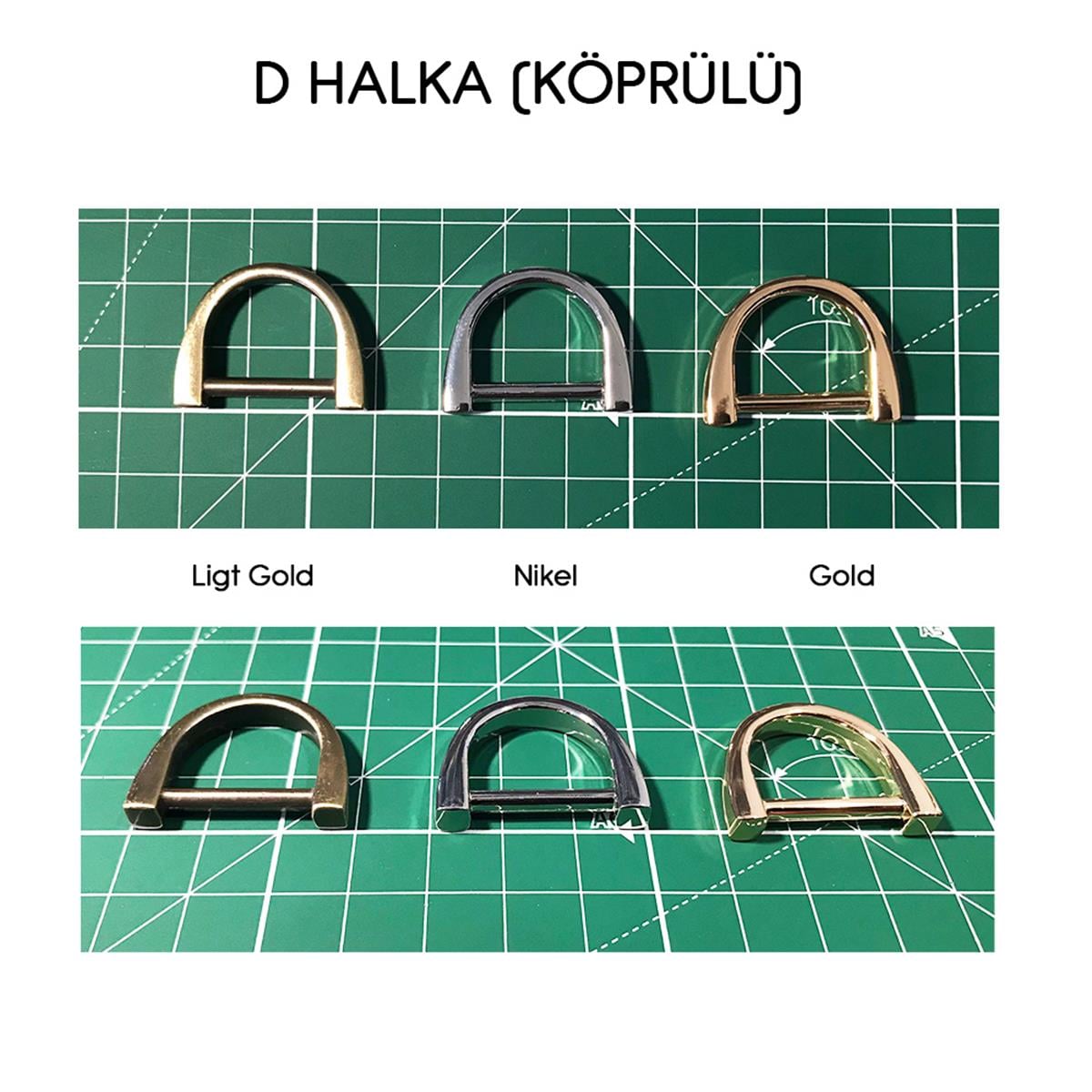 D Halka Yassı | derimalzeme.comD Halka Köprülü