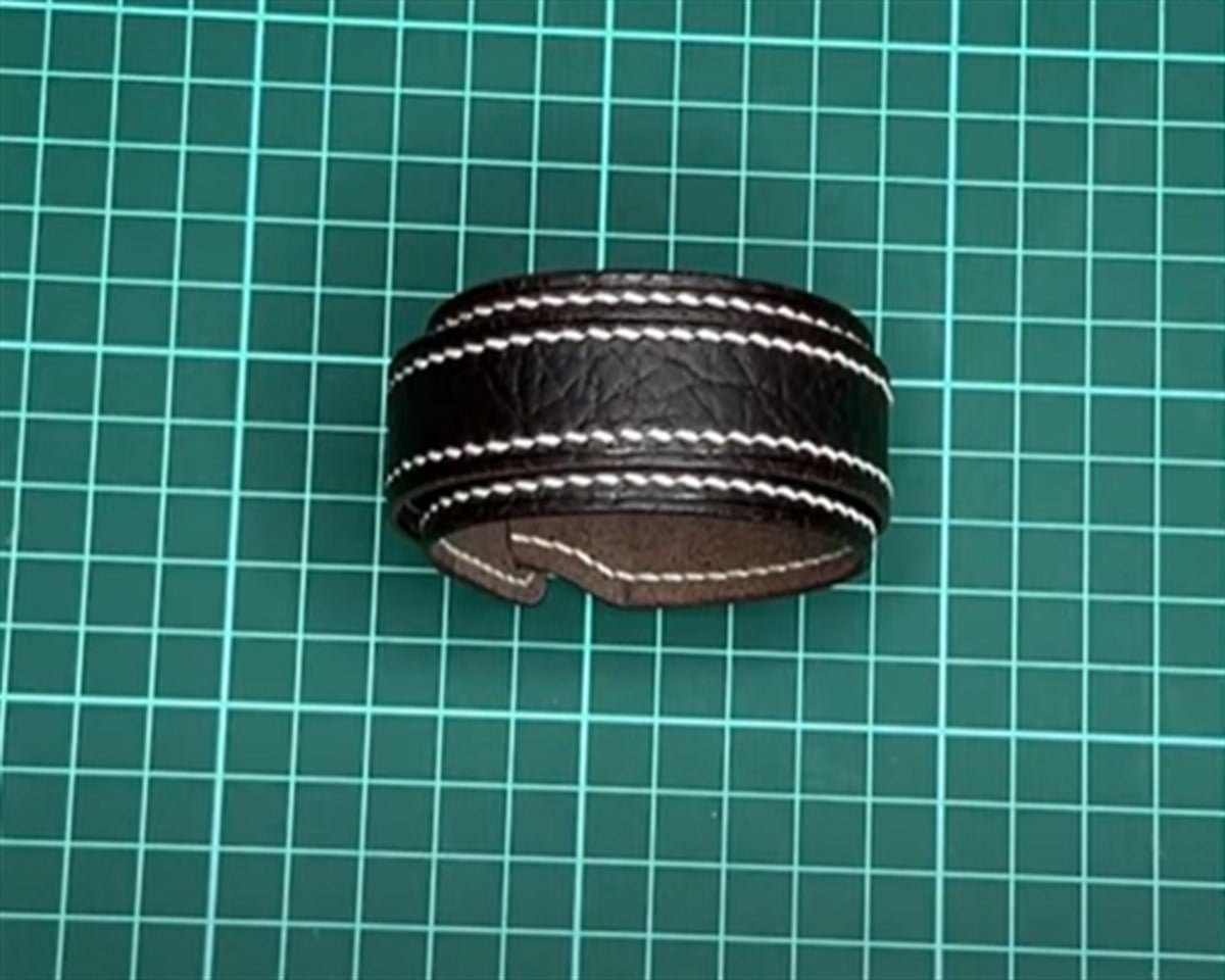 Deri Bileklik, leather bracelet  (Free Pattern)Deri Bileklik (Free Pattern)