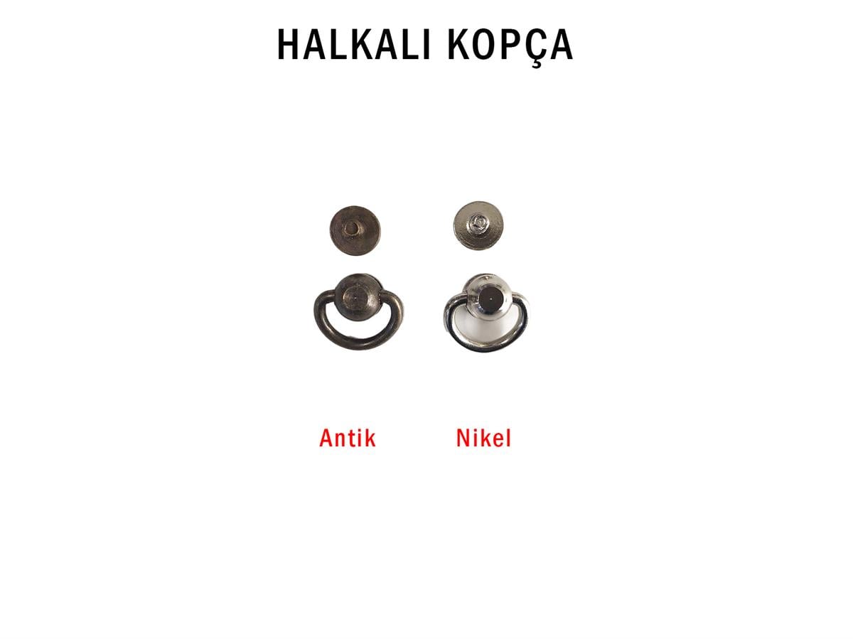 Halkalı Kopça | derimalzeme.comHalkalı Kopça