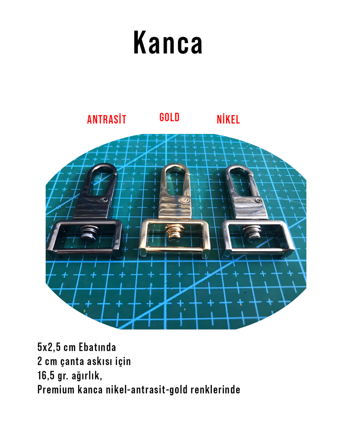KANCA (PREMIUM)Kanca  2 cm'lik