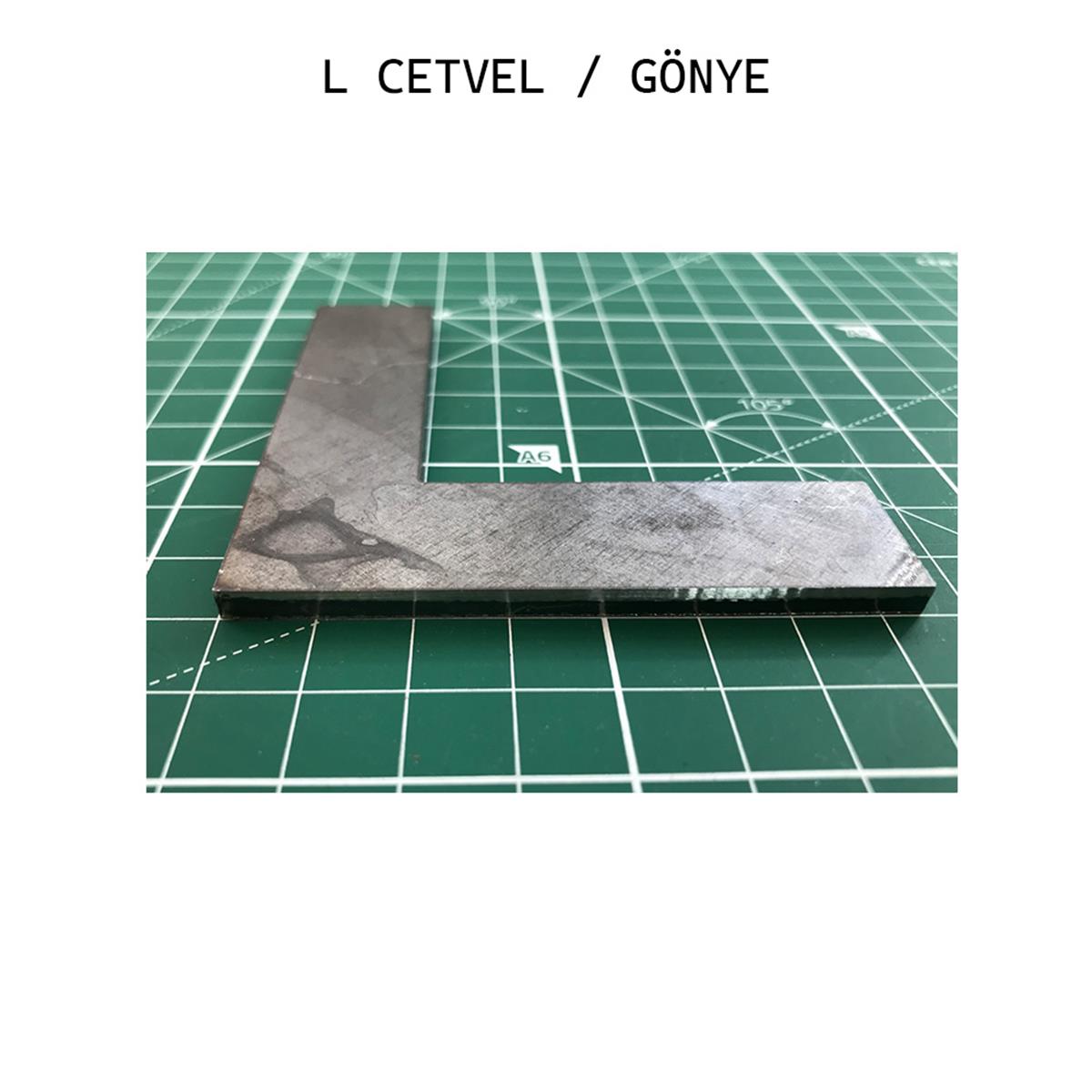 L Cetvel (Gönye) | derimalzeme.com