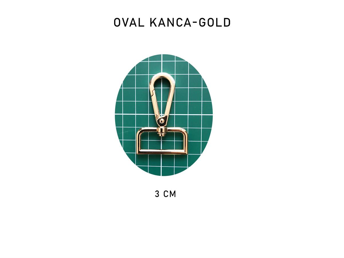 Oval Kanca Premium Gold | www.derimalzeme.comOVAL KANCA  (PREMİUM) GOLD