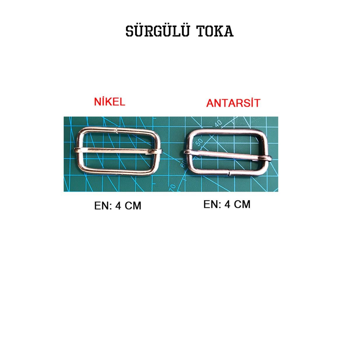 Sürgülü Toka | derimalzeme.comSürgülü Toka 4 cm