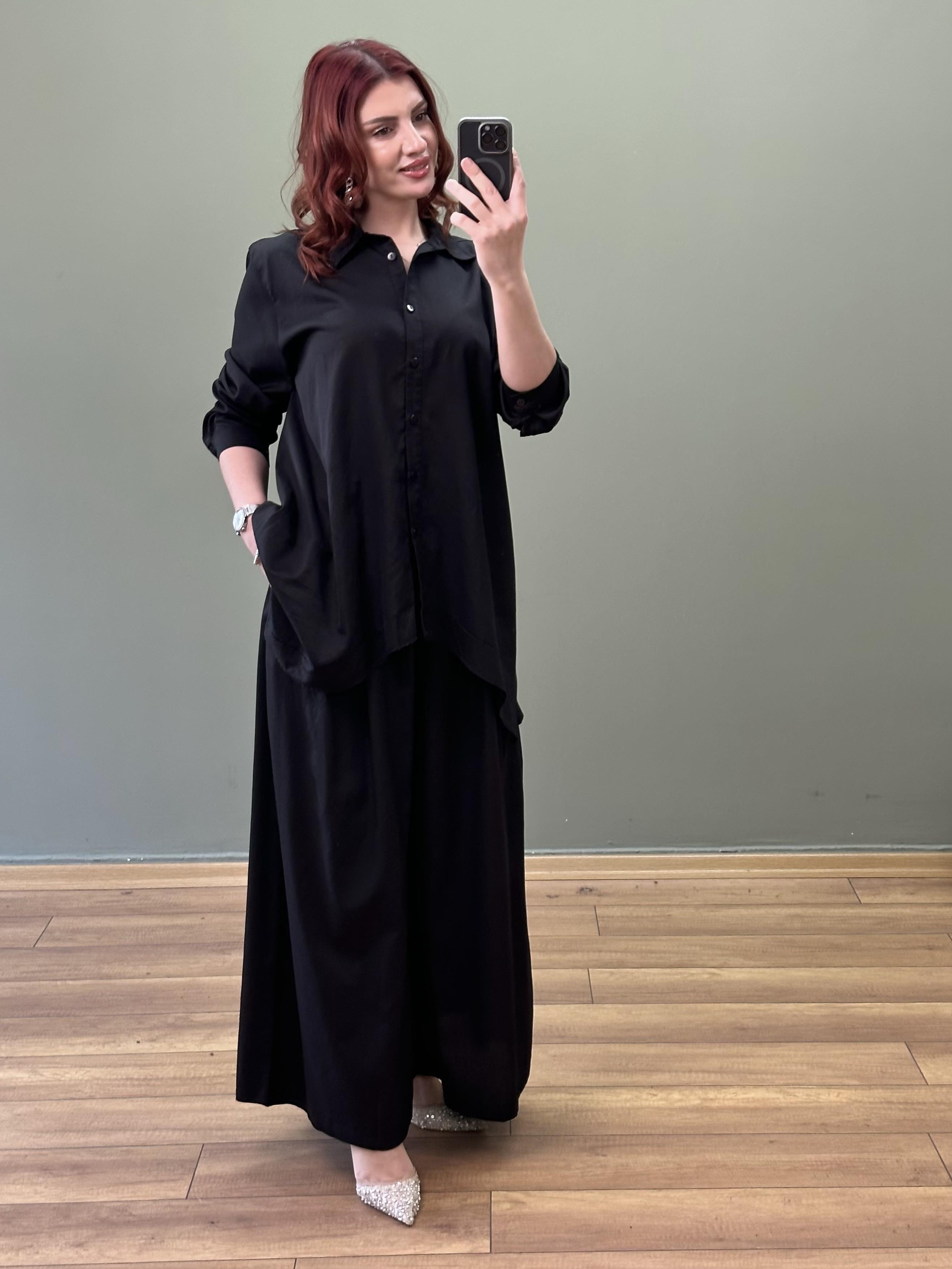 TASARIM İKİLİ PREMİUM TAKIM SİYAH