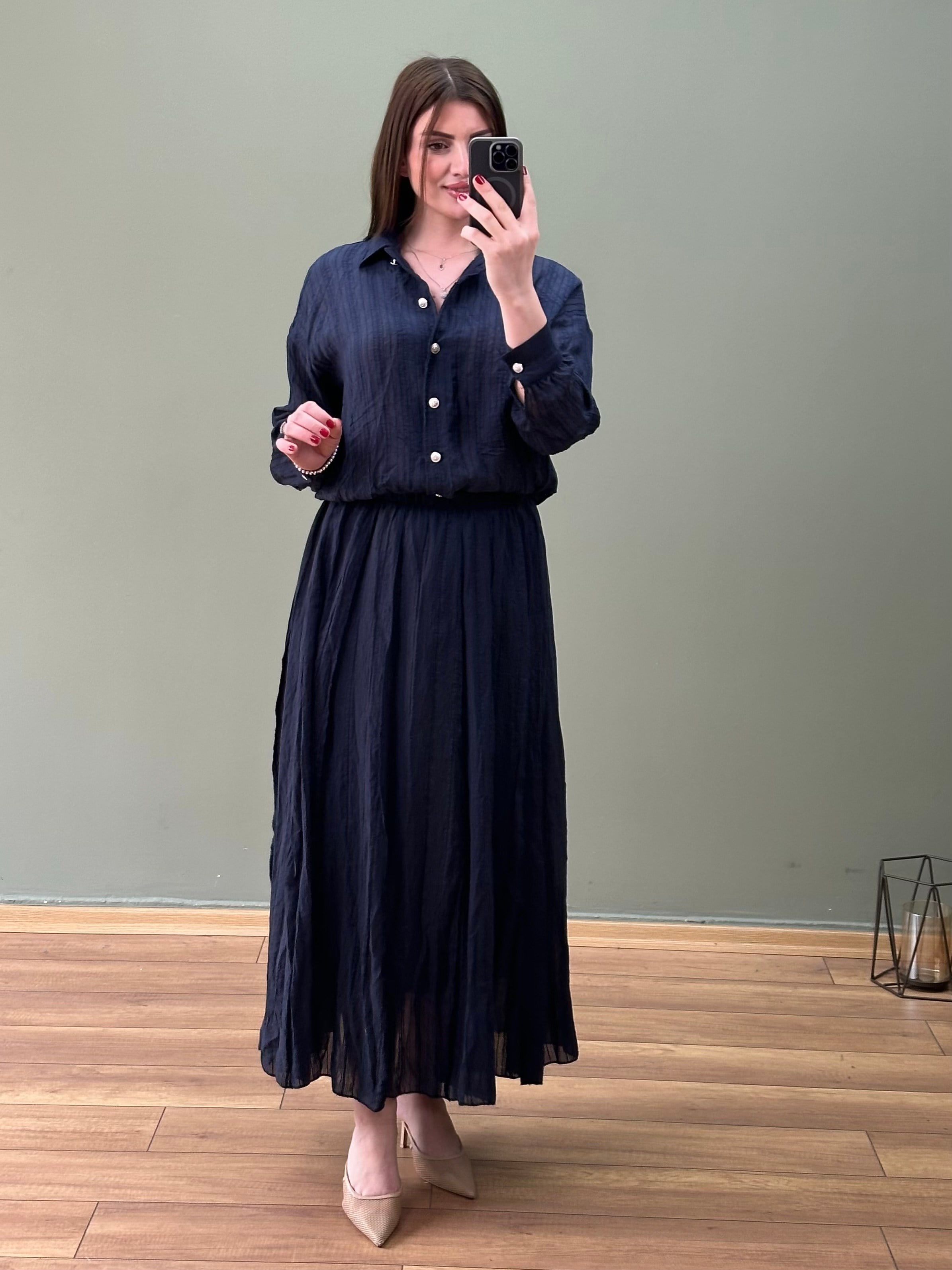 PREMİUM SERİ ETEKLİ ROMEO TAKIM LACİVERT