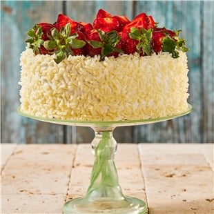 Çikolatalı Çilekli Pasta