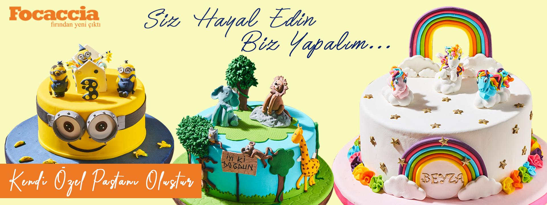 özel pasta siparişi