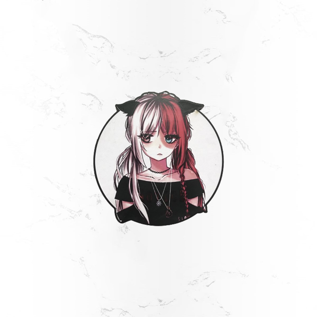 Anime Girl Bardak Altlığı
