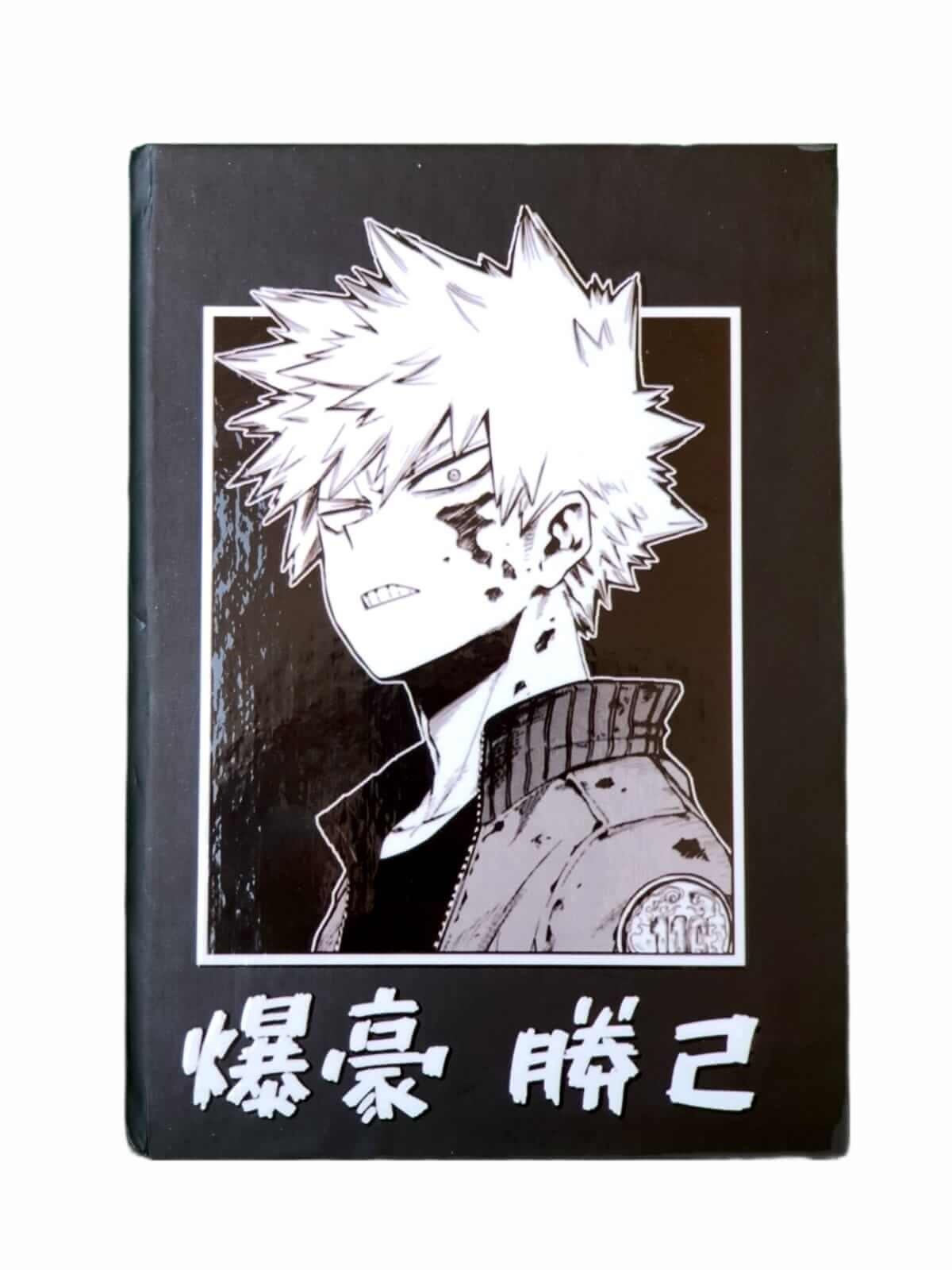 Anime My Hero Academia Bakugou Defter