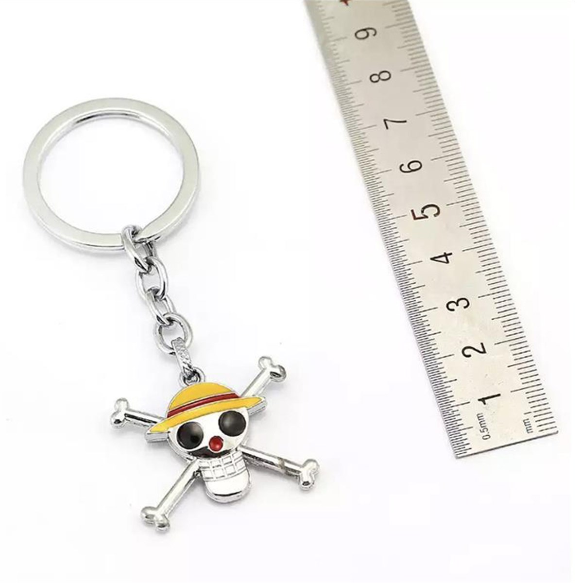 Anime One Piece - Logo Metal Anahtarlık