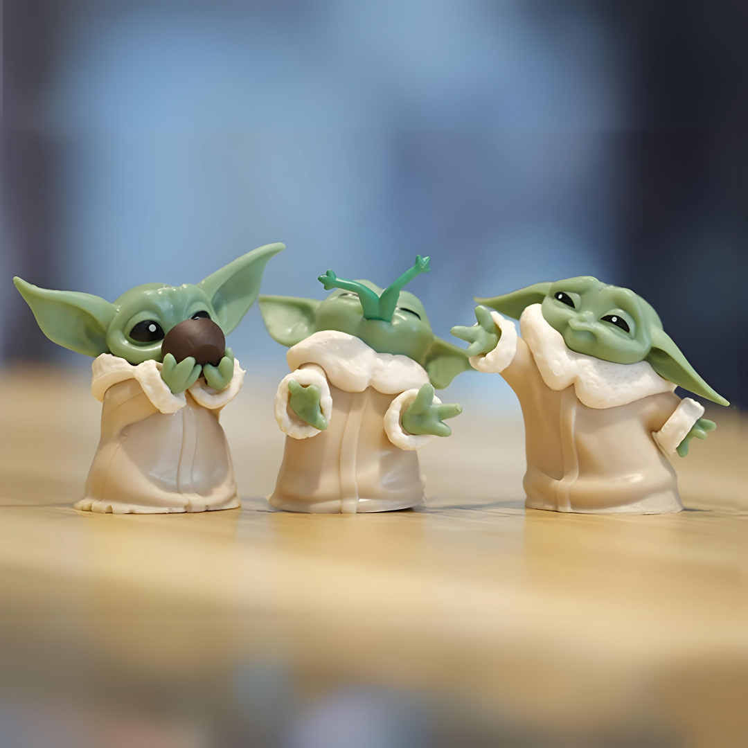 Baby Yoda Karakterler Mini Figür Oyuncak