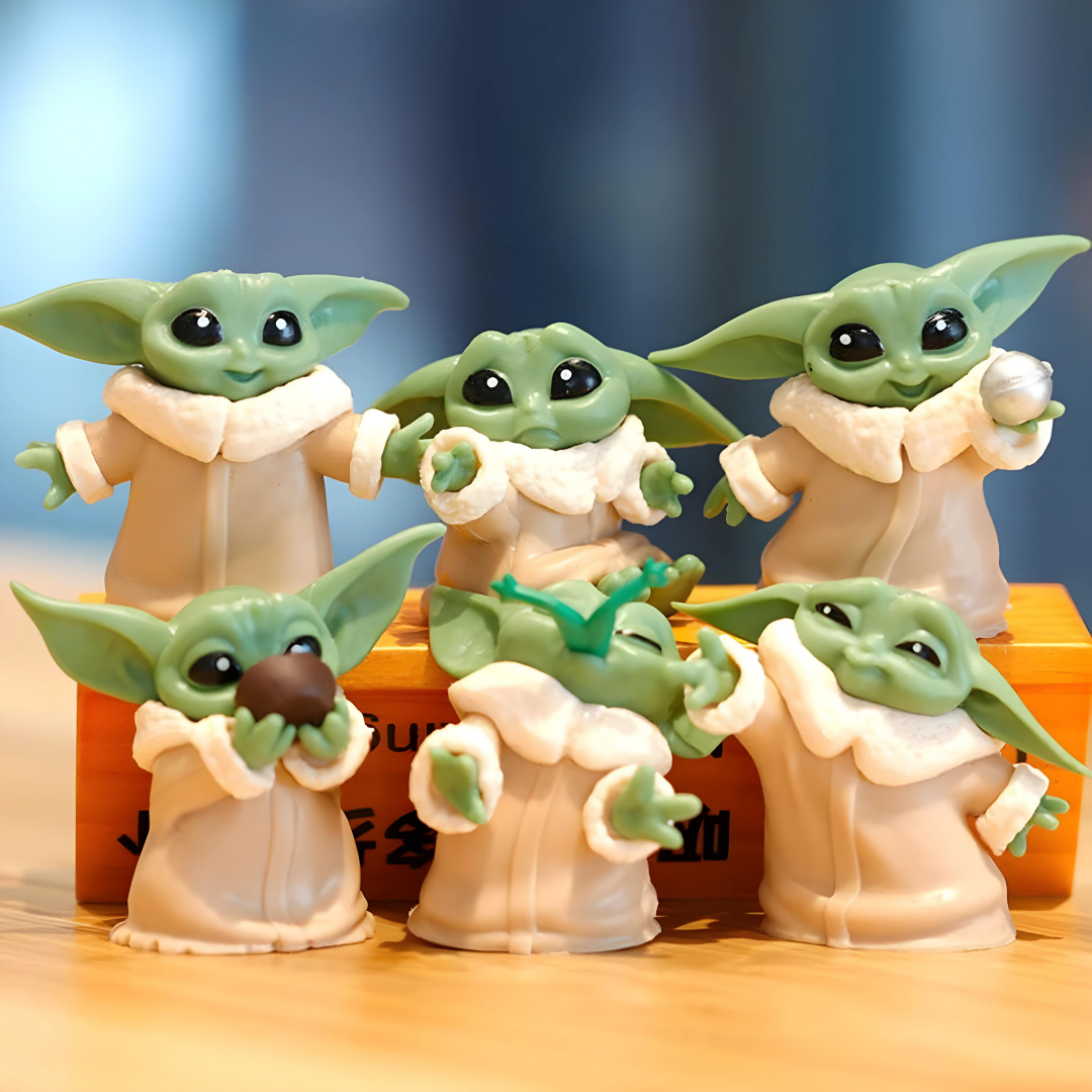 Baby Yoda Karakterler Mini Figür Oyuncak
