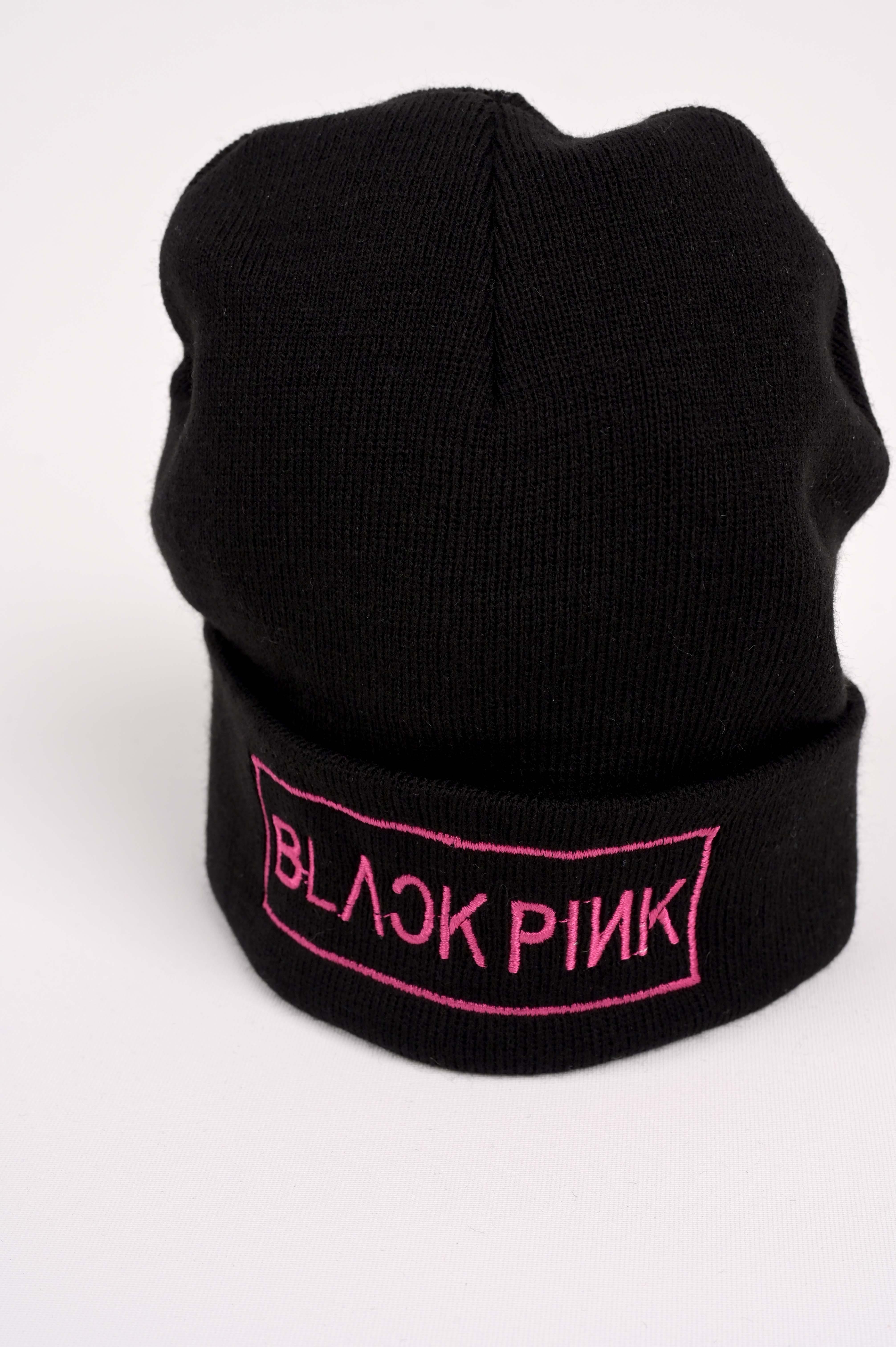 BlackPink Nakış İşleme Unisex Siyah  Bere