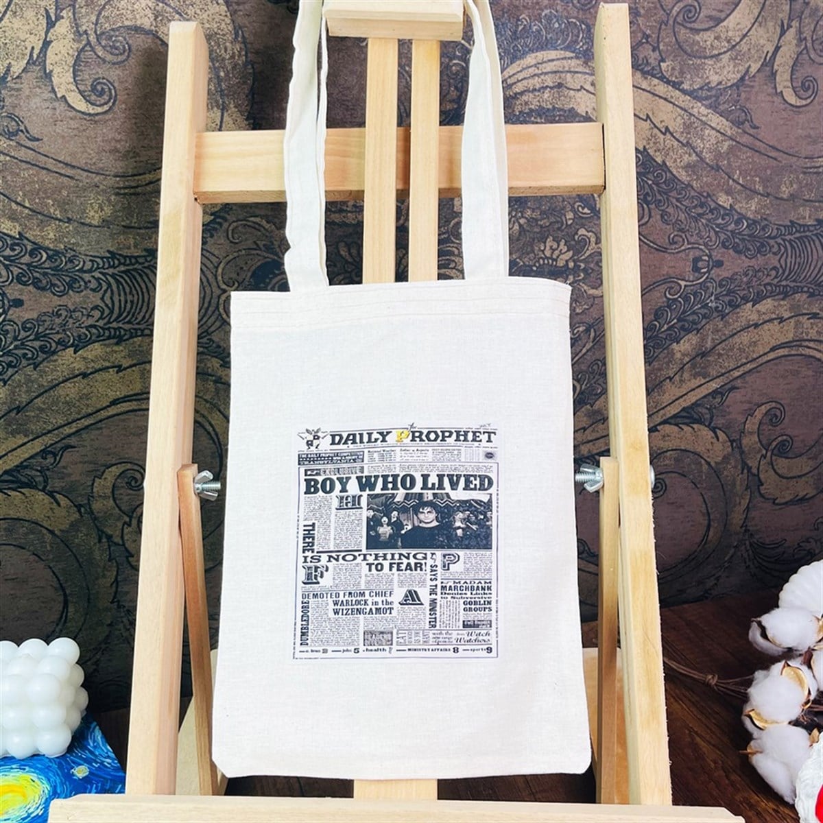 Boy Who Lived Kalın Kitap Görünümlü Defter Ve Bez Çanta Set