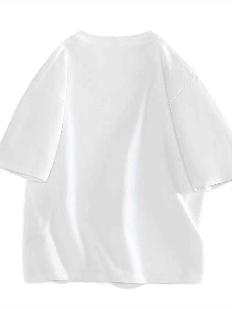 Capybara Unisex Beyaz Oversize T-shirt