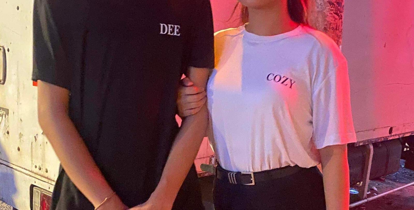 Çift Kombini Cute Couple T-Shirt