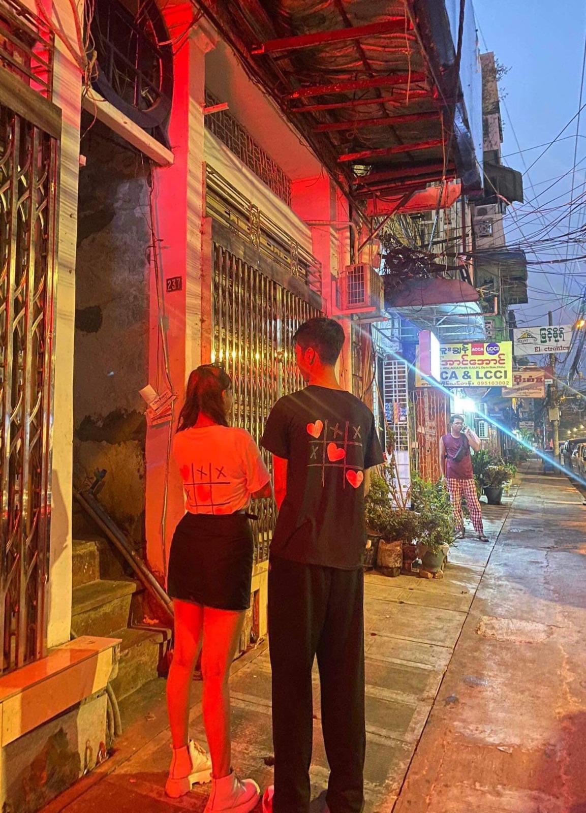 Çift Kombini Cute Couple T-Shirt