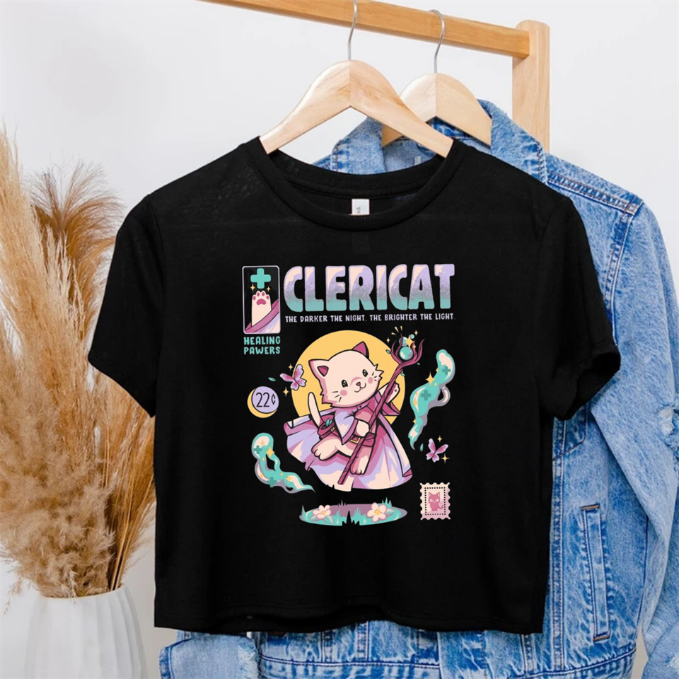 Clericat Siyah Crop