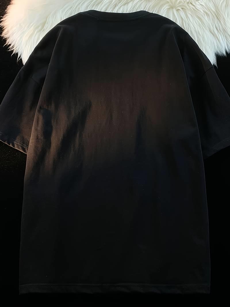Cute Cat Baskılı Oversize T-shirt