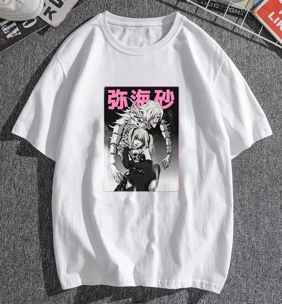 Death Note Beyaz Unisex Oversize T-shirt