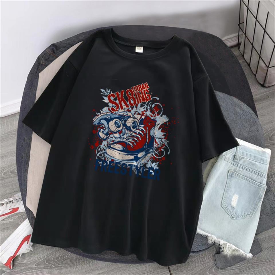 Freestyler Siyah Unisex Oversize T-shirt