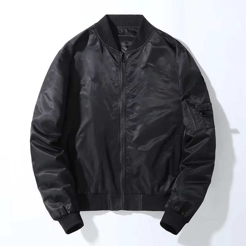 Gothic Skeleton Baskılı Unisex Bomber Ceket