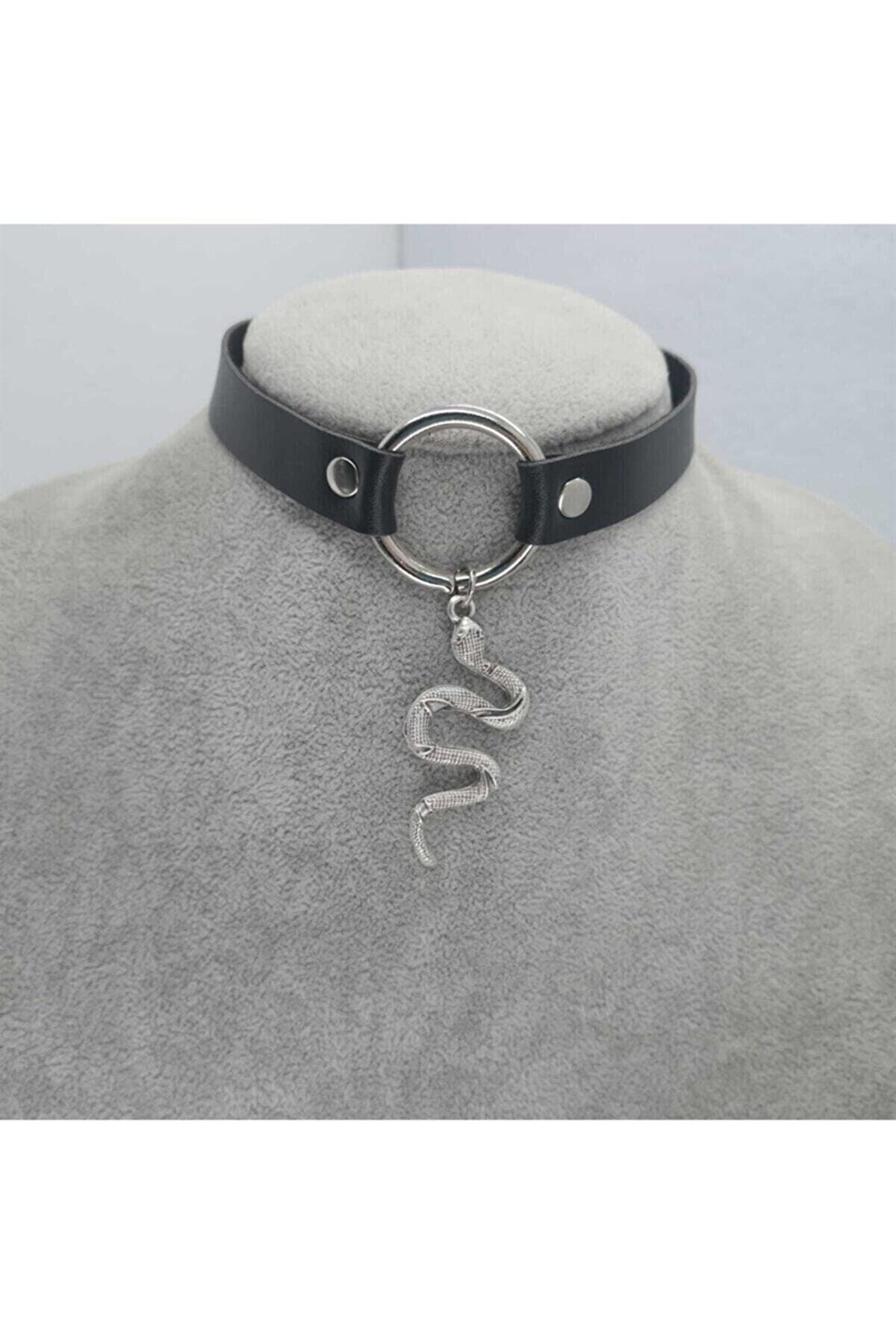 Gotik Snake- Yılan Choker