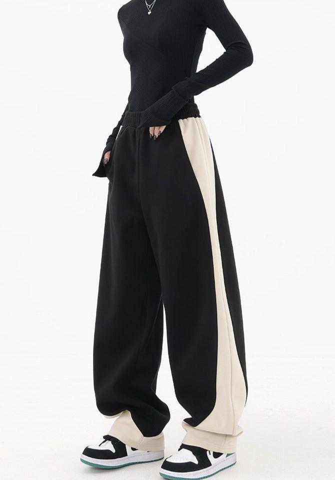 Harajuku Part Detail Wide Leg Tracksuit Eşofman