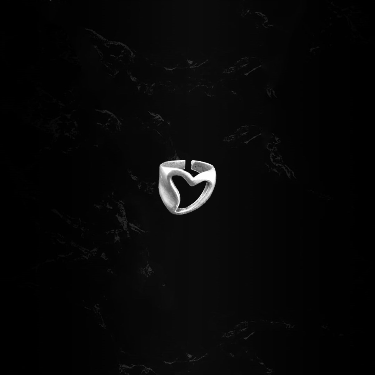 Heart Kalp Ayarlanabilir Yüzük