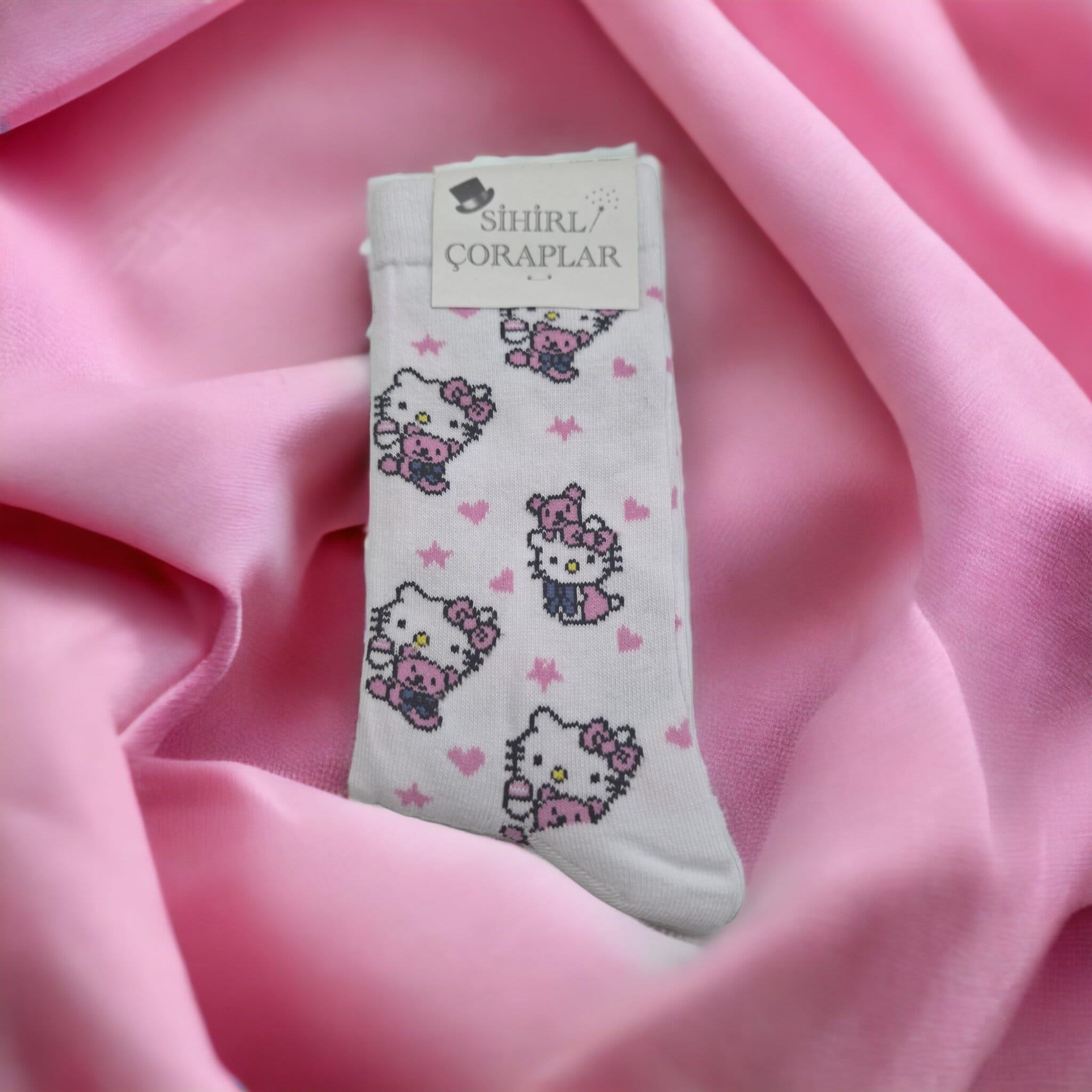 Hello Kitty Kolej Çorap
