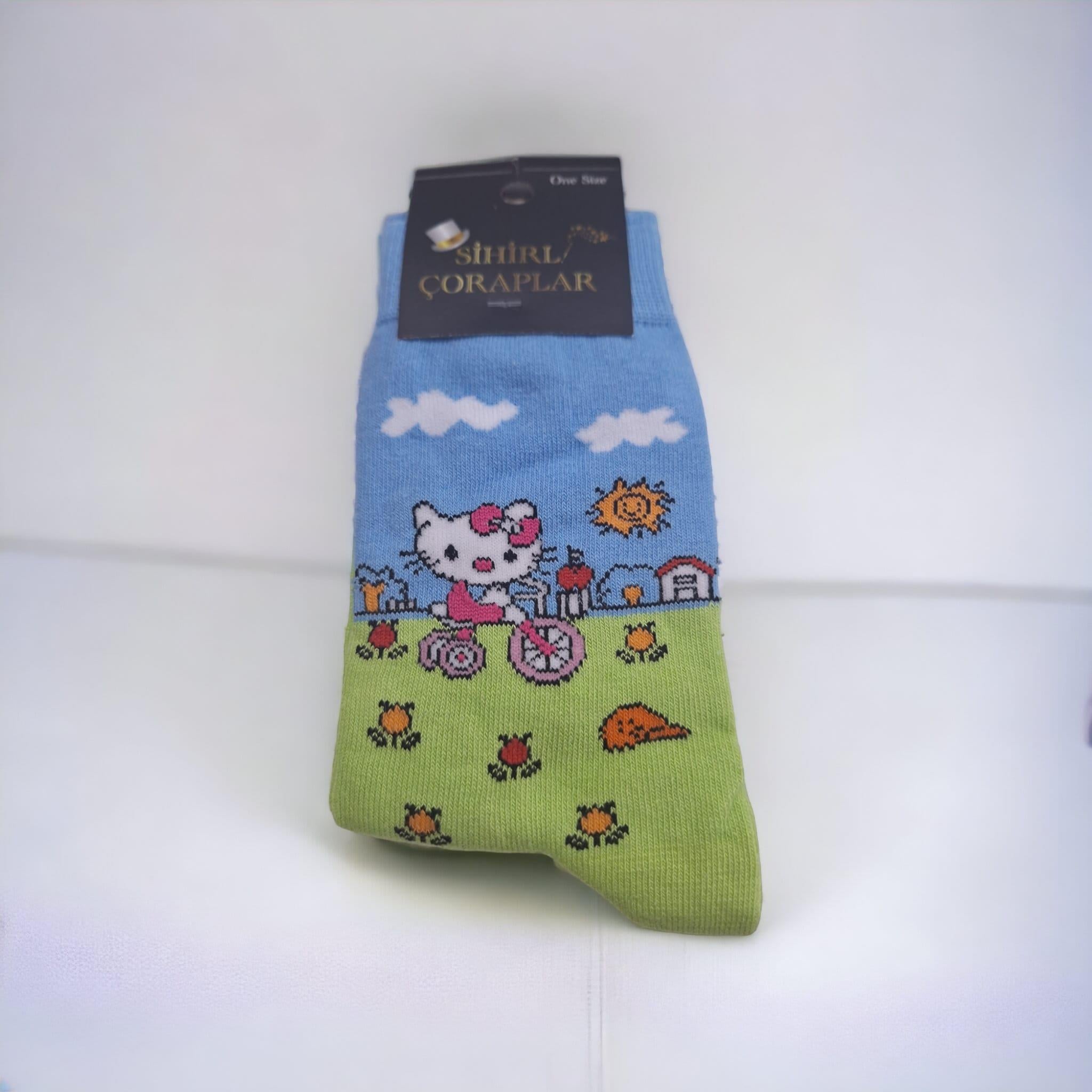 Hello Kitty Kolej Çorap