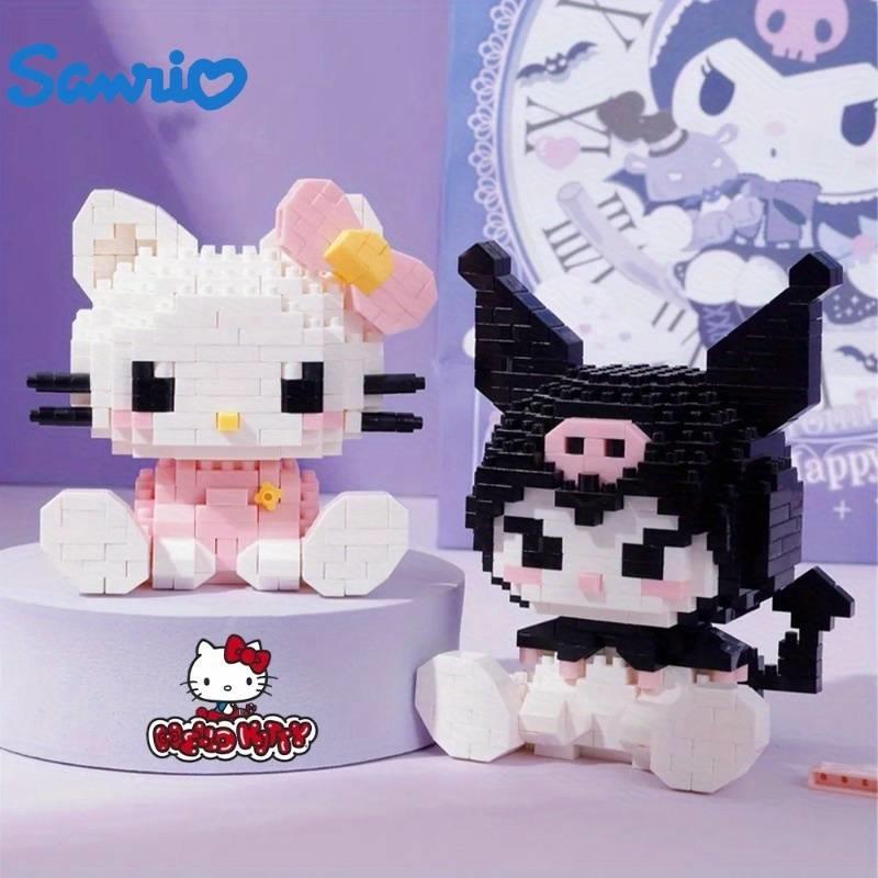 Hello Kitty Küçük Parçacık LEGO Masaüstü Dekorasyonu