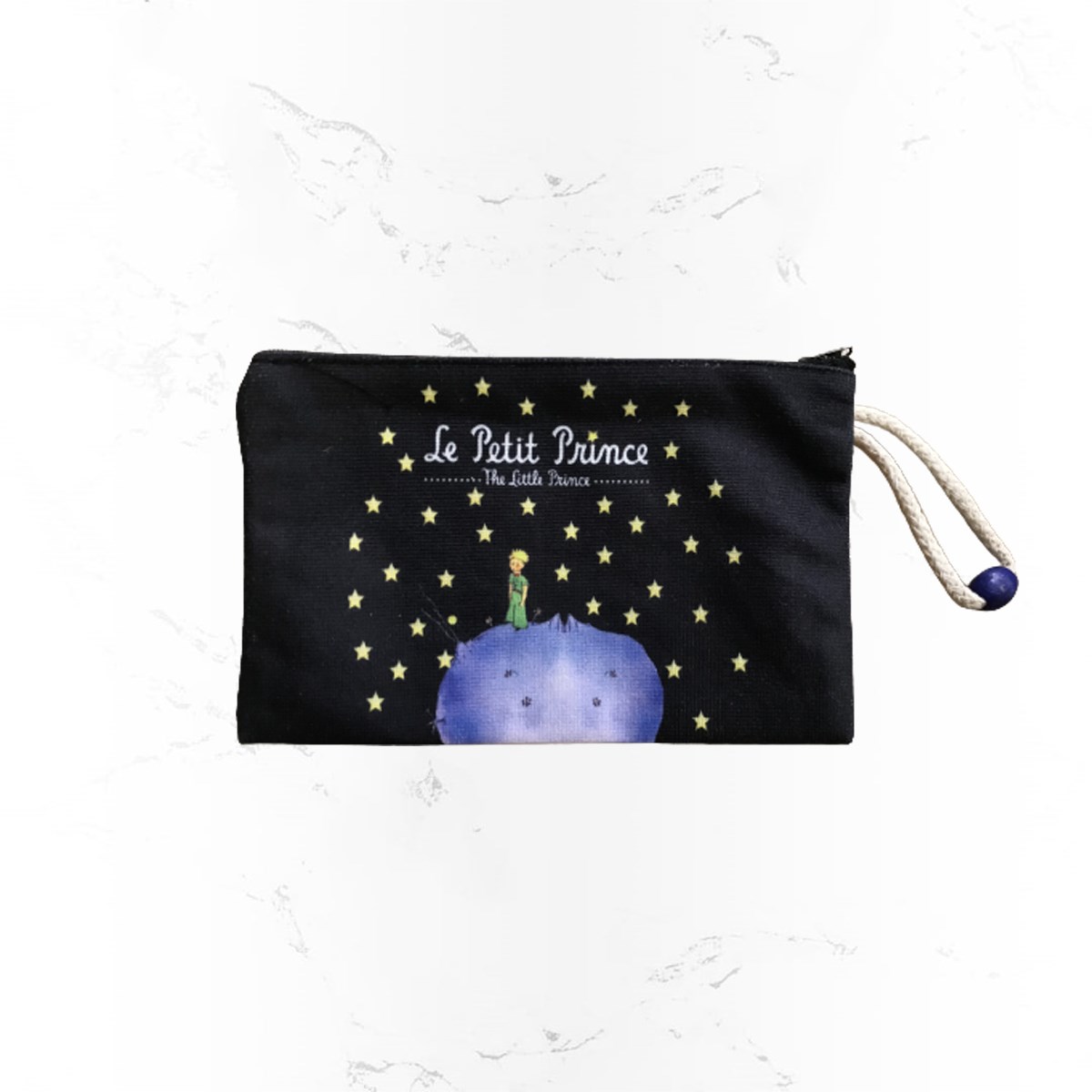İpli Le Petit Prince Bez Cüzdan Kalemlik
