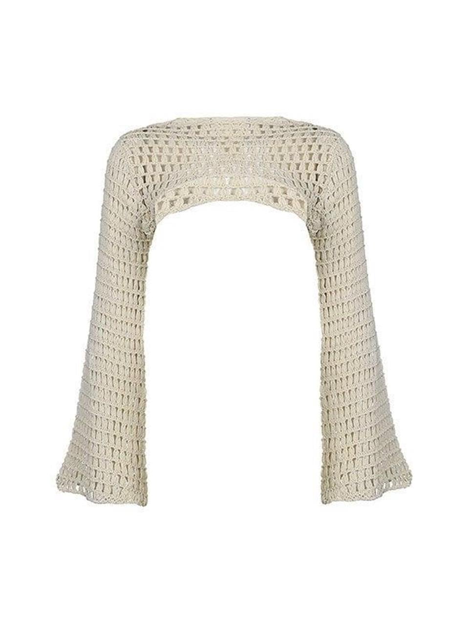 Long Sleeve Bolero Knit Top