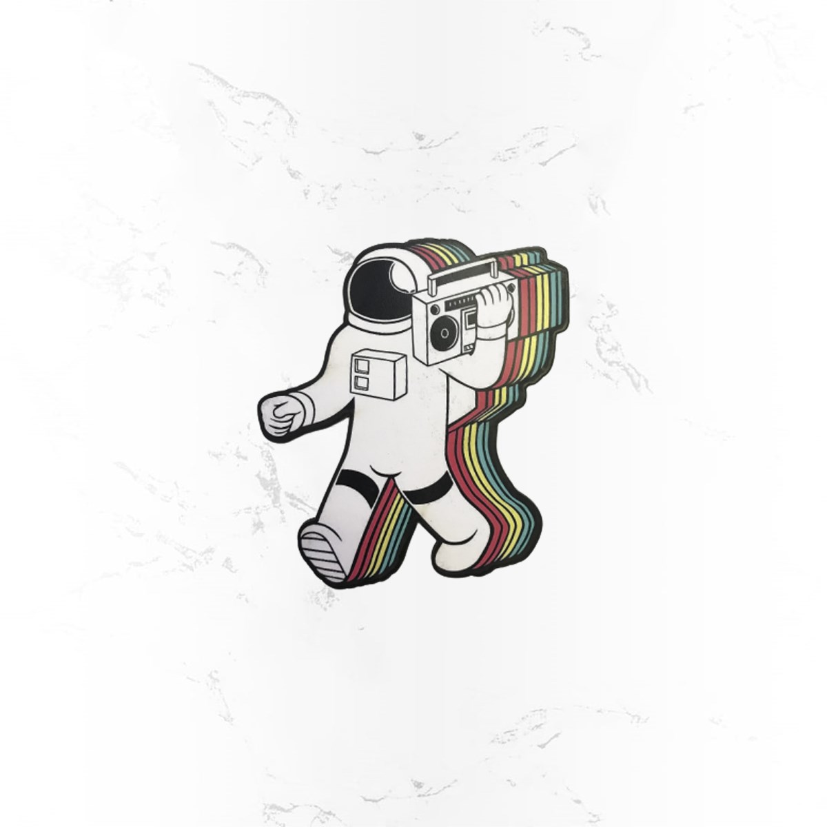 Music Lover Astronaut Bardak Altlığı