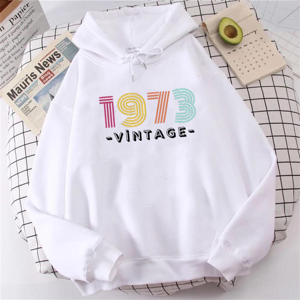 Rainbow Vintage Beyaz Unisex Kapüşonlu Oversize Sweatshirt Hoodie
