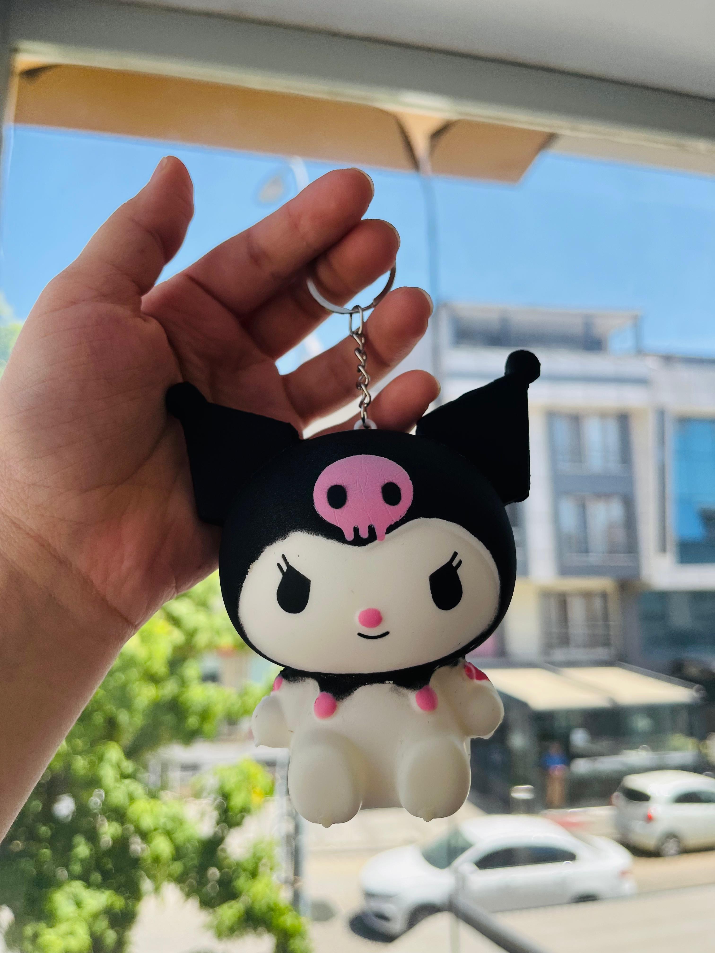Sevimli Yumuşak Squishies Oyuncak Ponçik Kuromi Sukişi Anti Stres