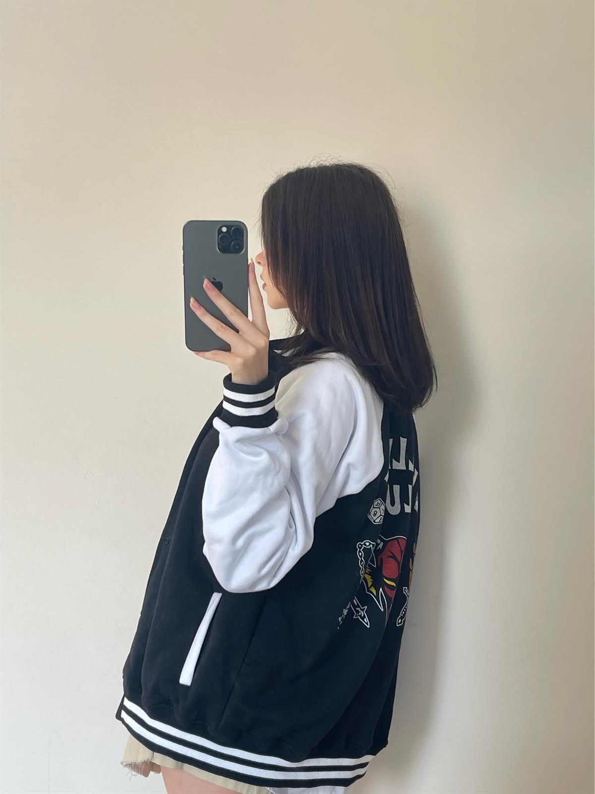 Stranger Things Hell Fire Club Unisex Oversize Kolej Ceket