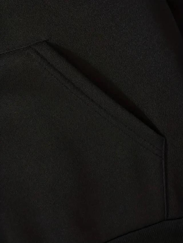 Gorillaz Baskılı 3 İplik ( Kalın )  Şardonlu ( İçi Pamuklu )  Unisex Kar Maskeli Kapüşonlu Oversize Ninja Hırka