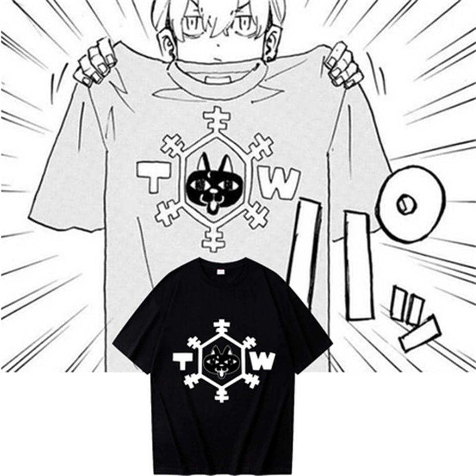 Tokyo Revengers Symbol Baskılı Beyaz Unisex Oversize T-shirt
