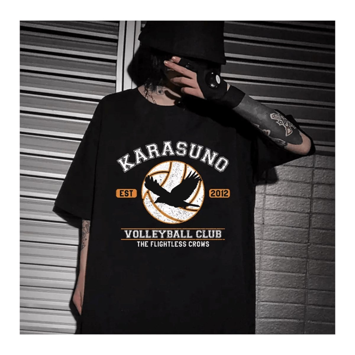 Touz Anime Haikyuu-Karasuno Unisex T-shirt