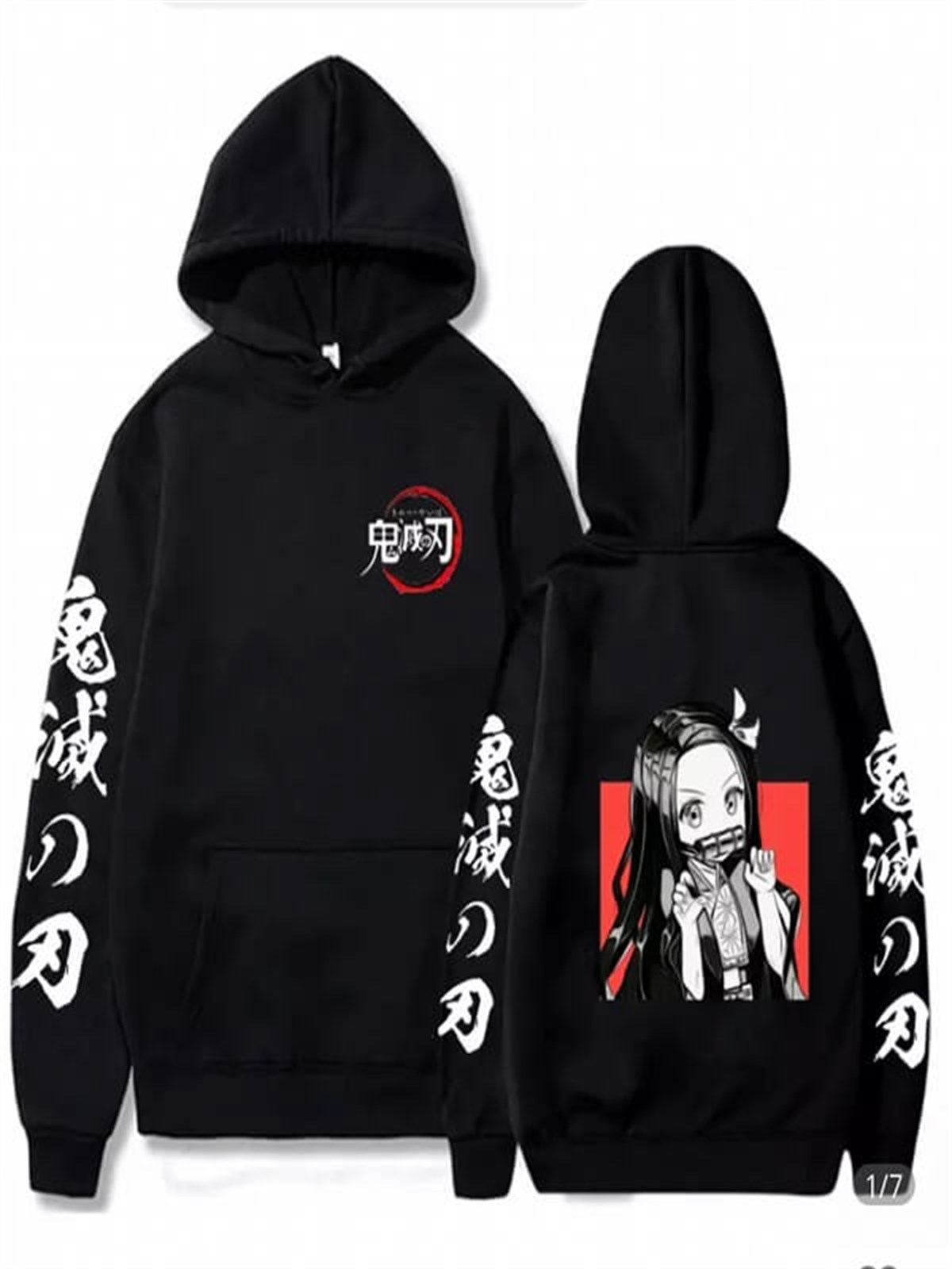Touz Demon Slayer Nezuko (Unisex) Kapşonlu