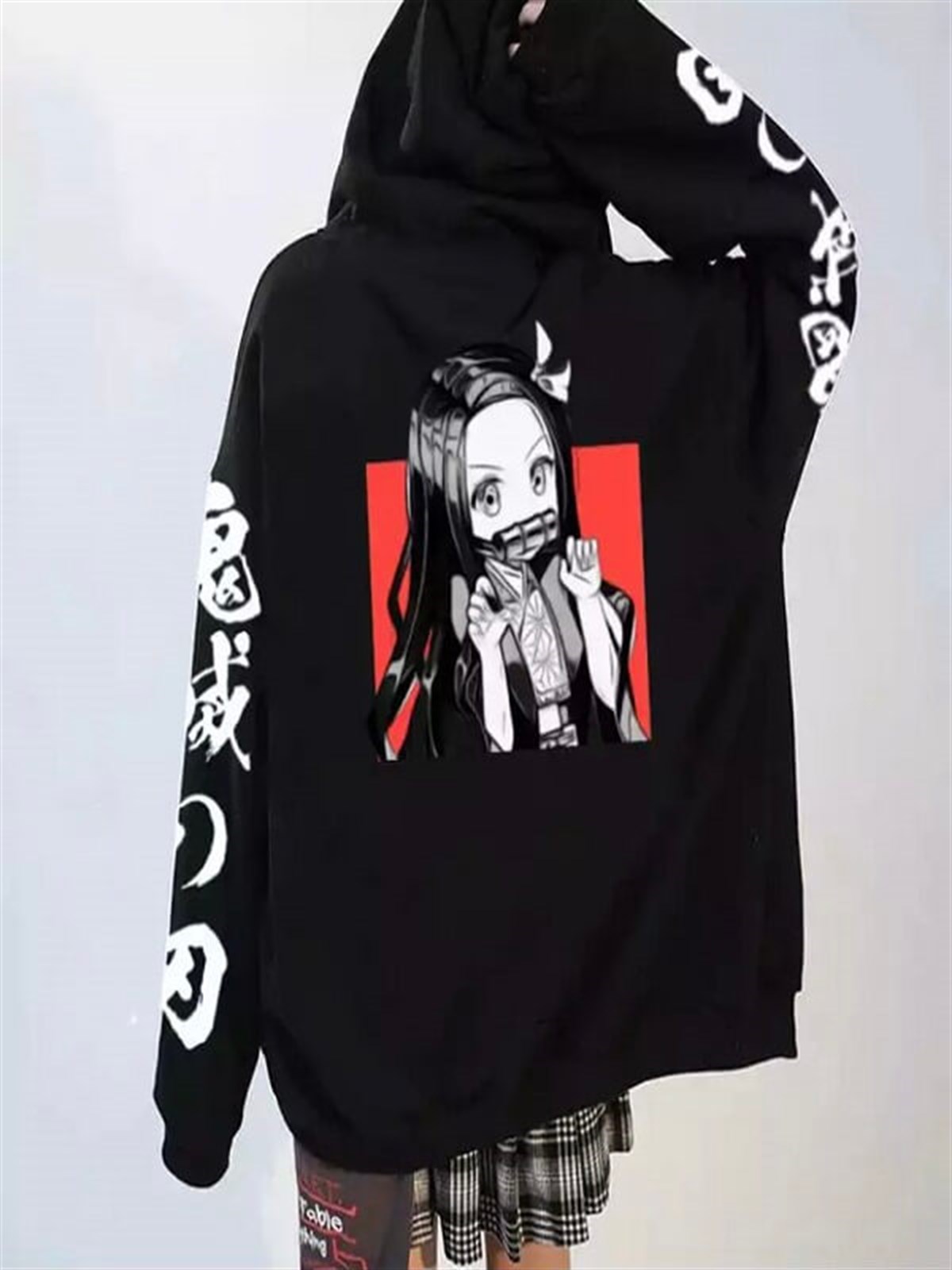 Touz Demon Slayer Nezuko (Unisex) Kapşonlu