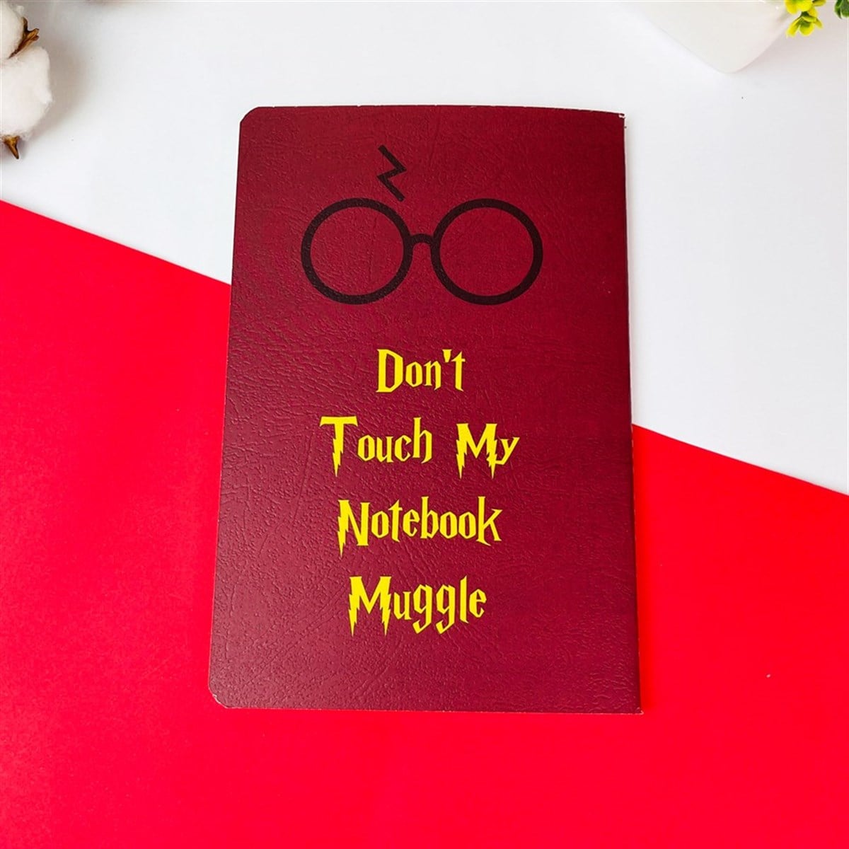 Touz HP Dont Touch My Notebook Dikişli Defter